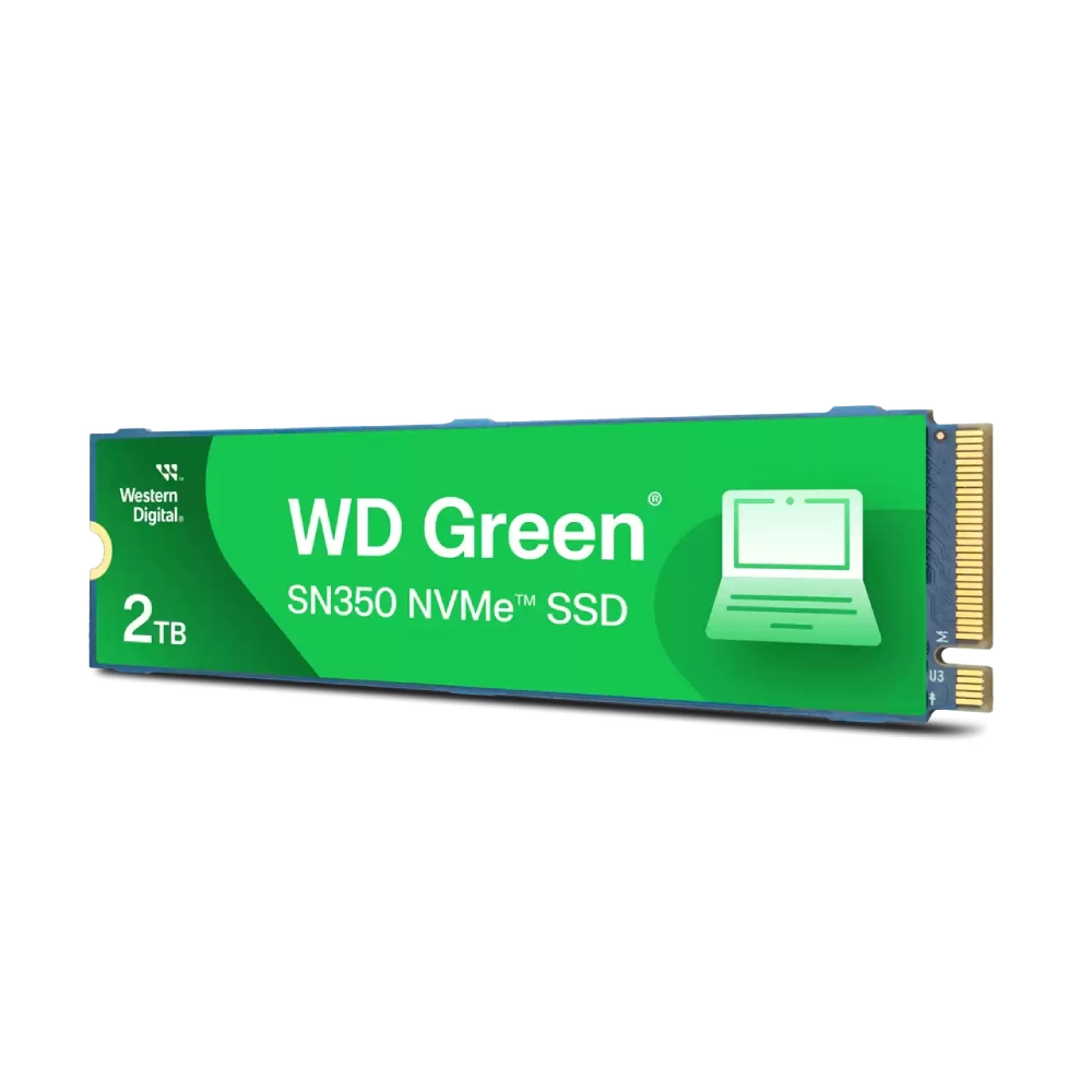 WD Internal SSD 2TB NVMe 2280 Green (SN350) view 2